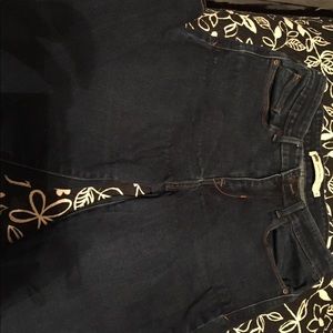 Levi’s low rise skinny jeans